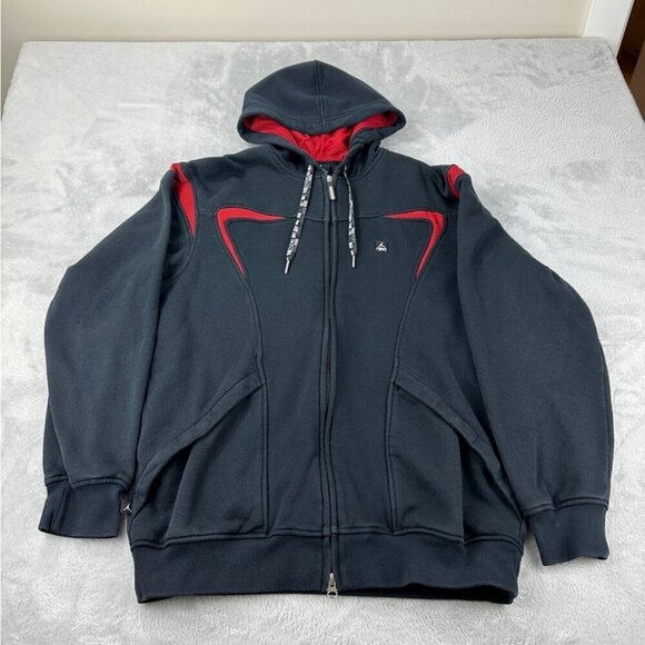 Jordan Air Full Zip Black Hoodie Men’s Size L - Picture 10 of 13